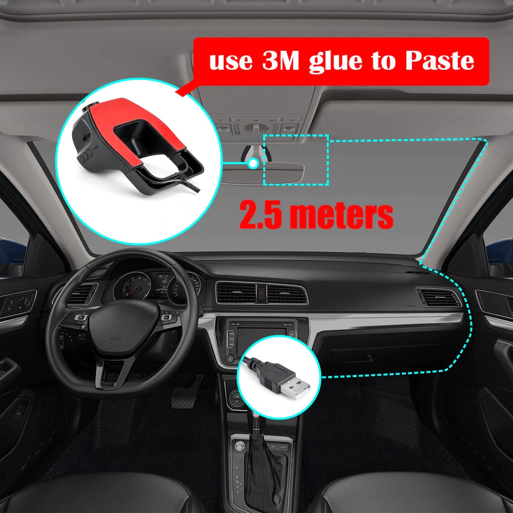Kamerë Për Makinë Intelligent HD Driving Recorder - Figura 2