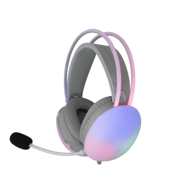 Kufje Gaming White Shark GH-2342 Firefly, RGB TË BARDHA