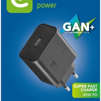 CELLULARLINE USB TYPE-C CHARGER SAMSUNG 45W BLACK