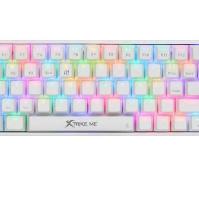 XTRIKE ME GK-995W WH Gaming Wireless Keyboard TKL White